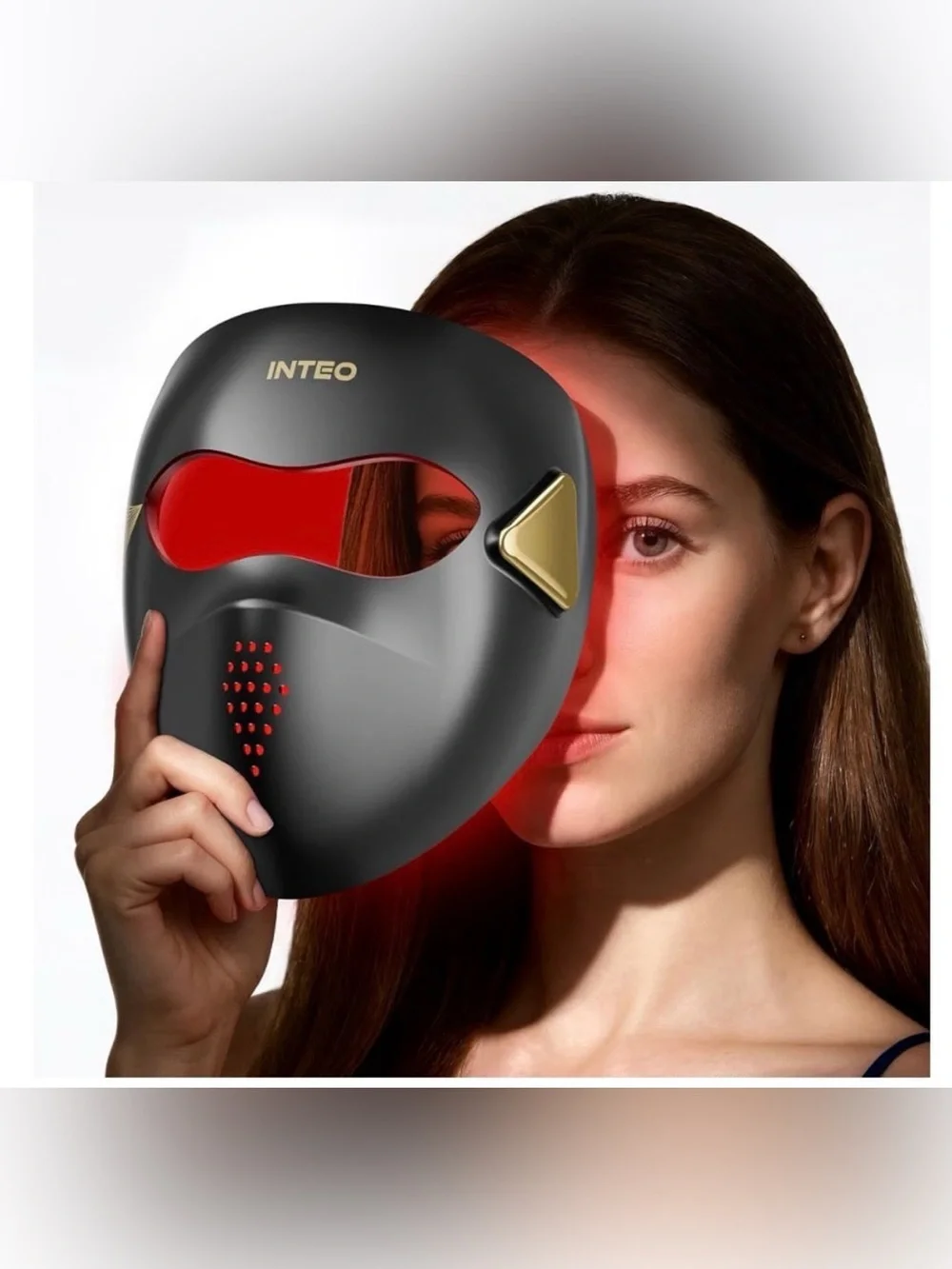 4D Wireless Red Light Therapy LED Face Mask